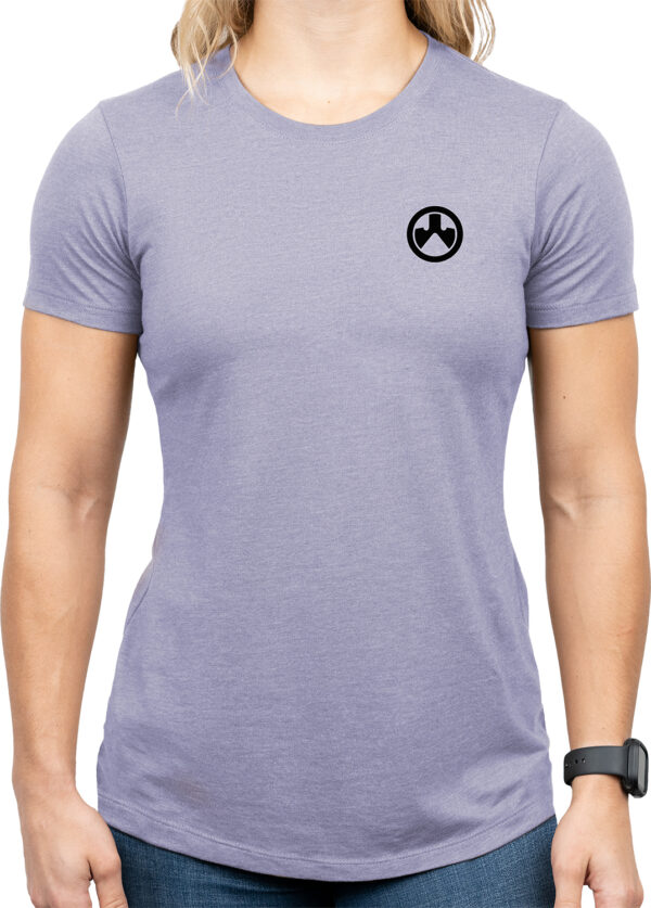 Magpul MAG1340-530-L Groovy Women's Orchid Heather Cotton/Polyester Short Sleeve Large