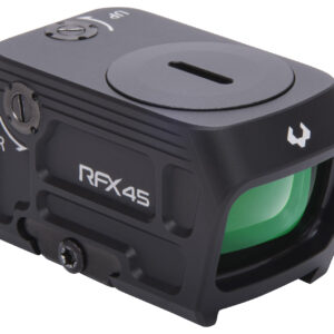 Viridian 9810058 RFX45  Black Anodized 1 x 24 mm x 15.5 mm 5 MOA Green Dot ACRO/Docter