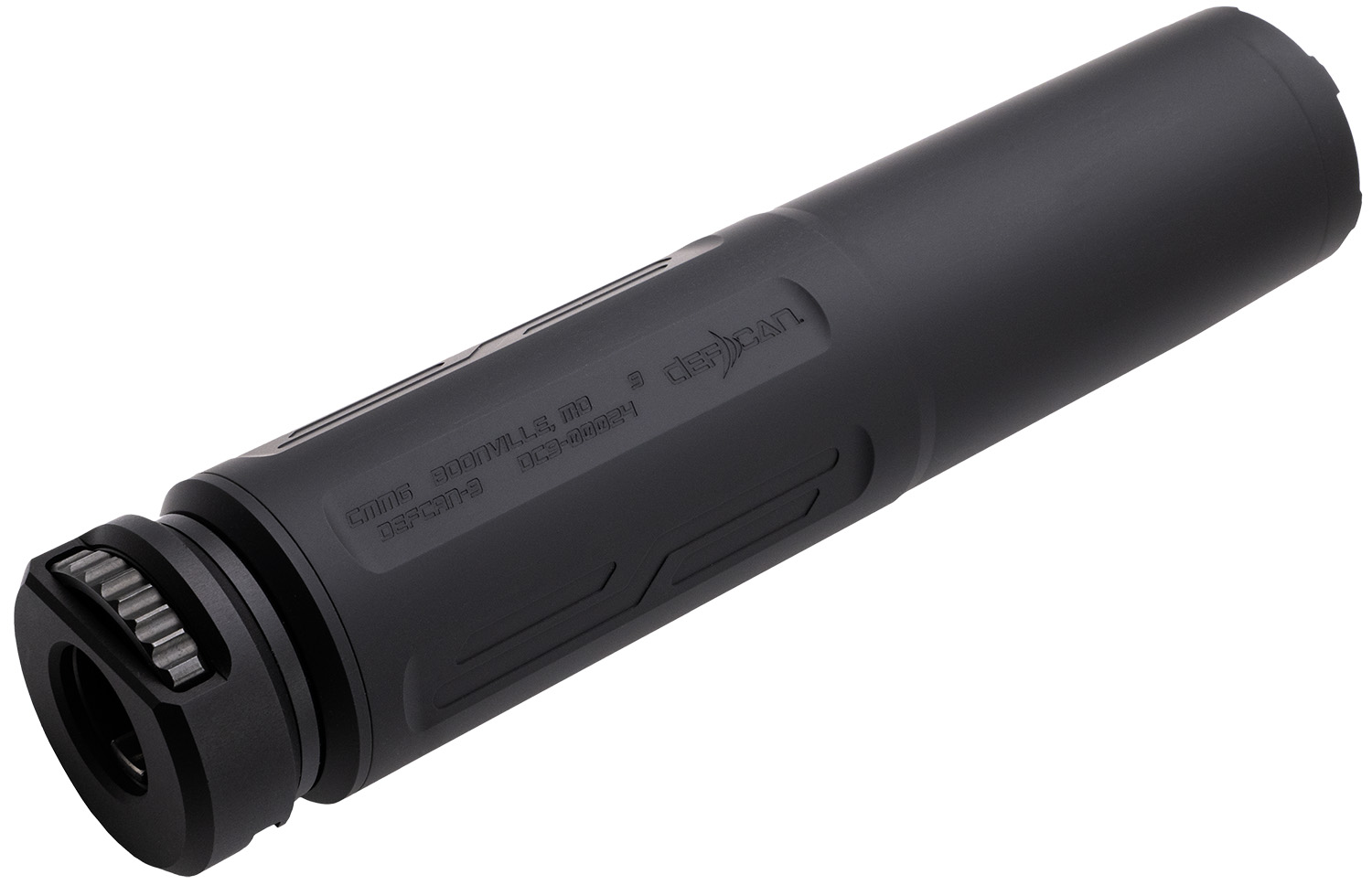 CMMG 99CA47D DefCan 9 9mm Luger, 8.3" L Black Aluminum, .578" x 28 tpi Tri-lug QD Mount