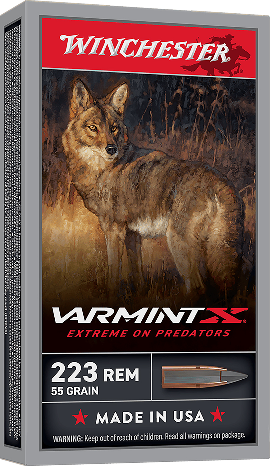 Winchester Ammo X22250PXP Varmint X  22-250Rem 55gr Extreme Point 20 Per Box/10 Case
