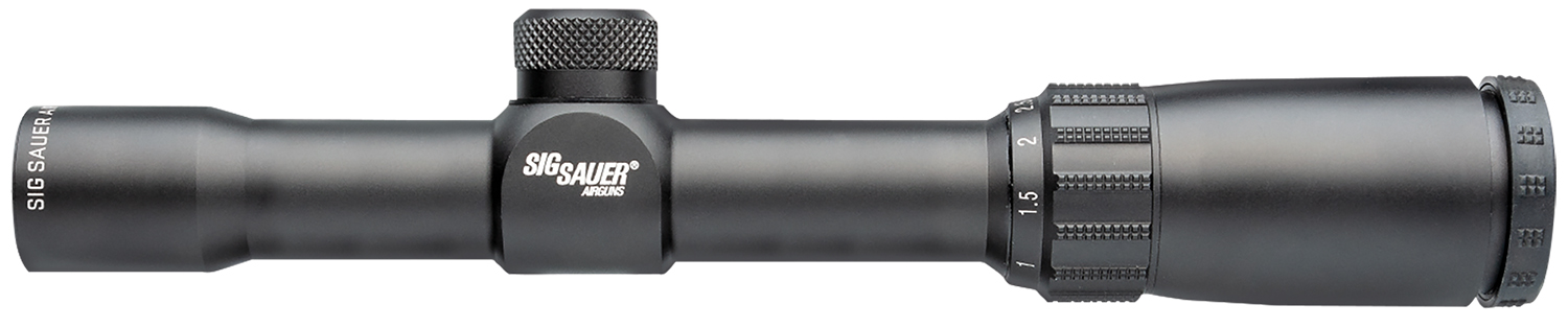 Sig Sauer Airguns AIRT4 Air T4 Black 1-4x 24mm 1" Tube Mil-Dot Reticle