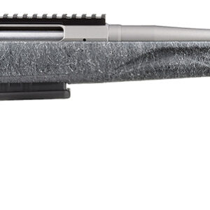 Ruger 46912 American Rifle Gen II Full Size 6mm Creedmoor 3+1  20" Cobalt Cerakote Threaded Barrel, Picatinny Rail Steel Receiver, Gray Splatter Adjustable Synthetic Stock