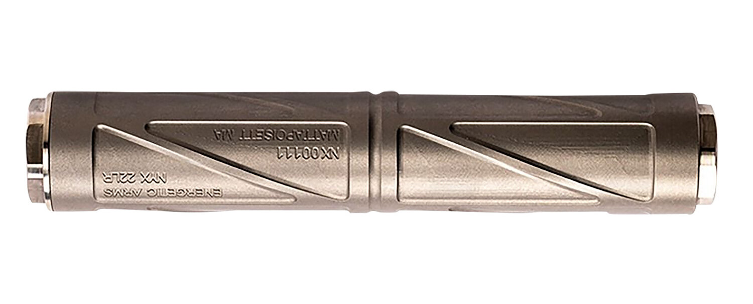Energetic Armament EA00 NYX Suppressors 22 LR 1/2x28 Bead Blast