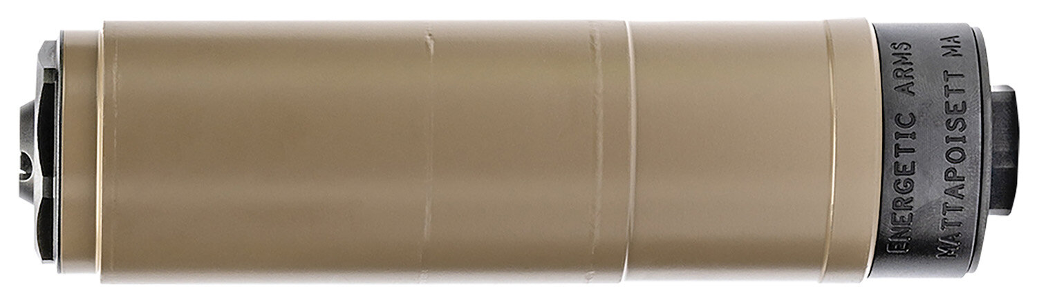 Energetic Armament EA16 Ferox Suppressors 5.56mm 1/2x28 FDE Cerakote