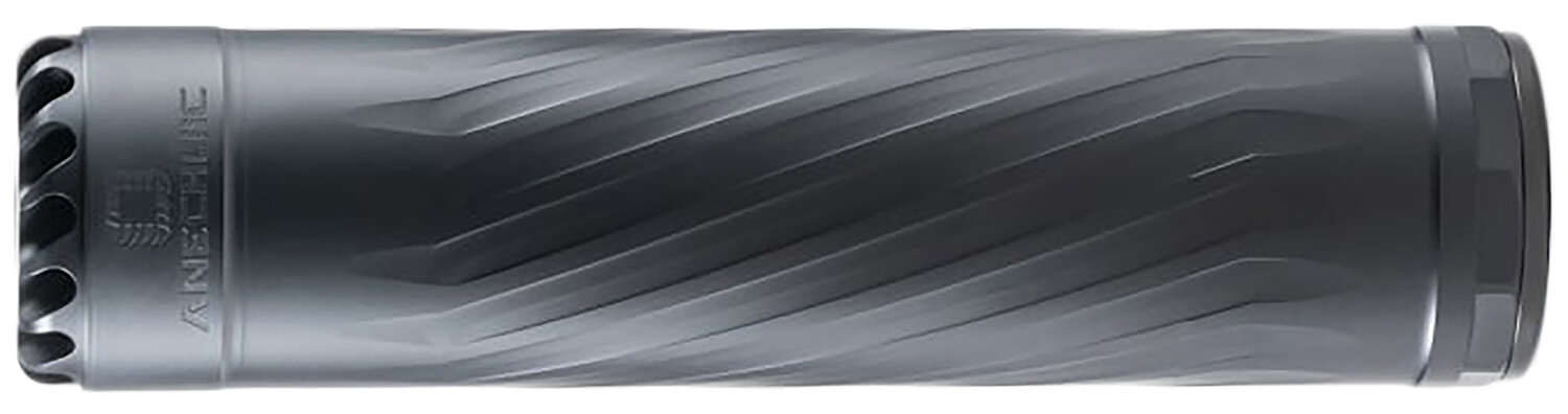 Anechoic X223B Anechox 223L  223/5.56NATO/22-250Swift/223WSSM 1.62" Black Titanium/Stainless Steel 1/2"x28