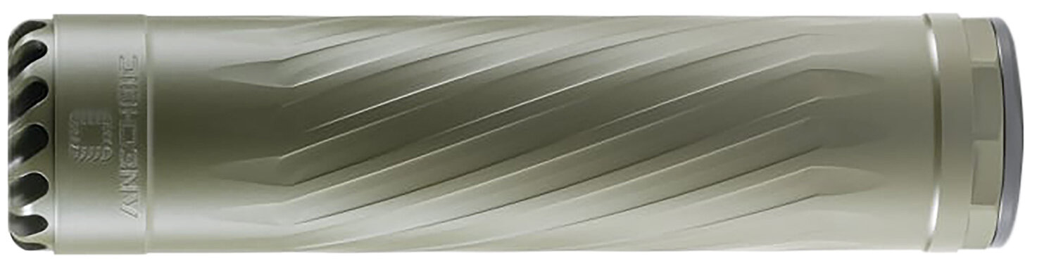 Anechoic X35OD Anechox 35  9mm/350Legend/338Lapua 1.62" Olive Titanium/Stainless Steel 1/2"x28