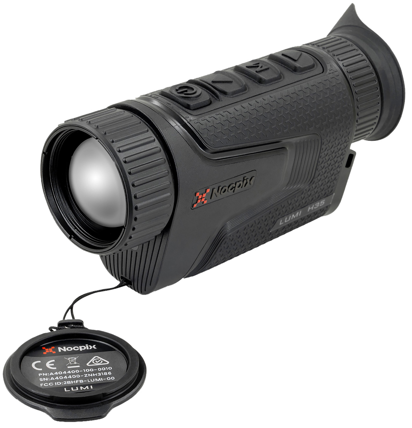 Nocpix LUMIH35  LUMI Thermal Black 4-4x 35mm 384x288, 50Hz Resolution