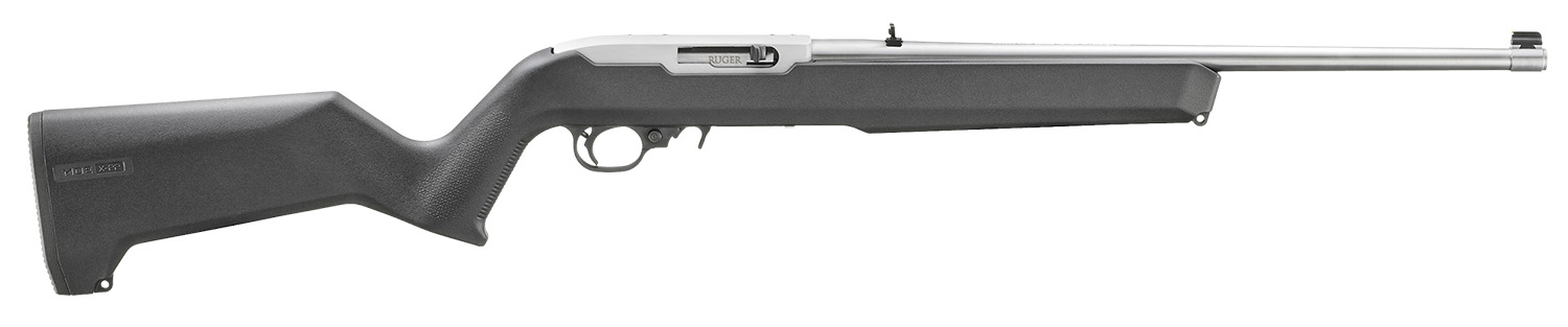 Ruger 31224 10/22  22LR 10+1 18.50" Clear Satin