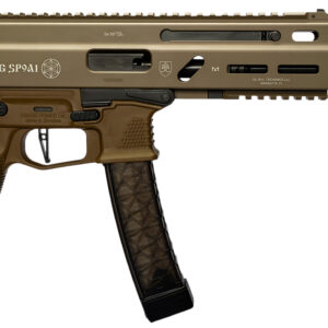 Global Ordnance LLC 197892004763 Grand Power Stribog SP9A1 9mm Luger 30+1 8" Flat Dark Earth