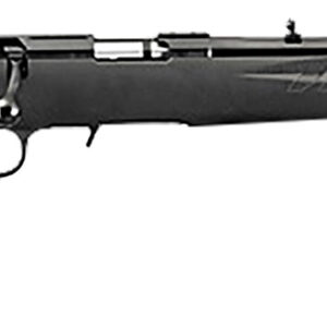 Ruger 8306 American Rimfire Compact Compact 22 LR 10+1 18" Satin Blued Threaded Barrel, Satin Blued Drilled & Tapped Steel Receiver, Black Synthetic Adjustable Stock, Right Hand