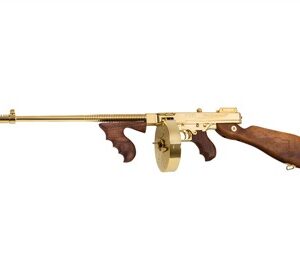 AO 1927A-1 45ACP 50RD TITANIUM GOLD PLATE BLEM