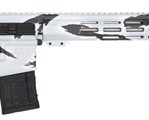 Great Lakes Glfa AR-15 450BM 18 Pursuit Snow Camo/ss .450 Bushmaster AR-Style Rifle