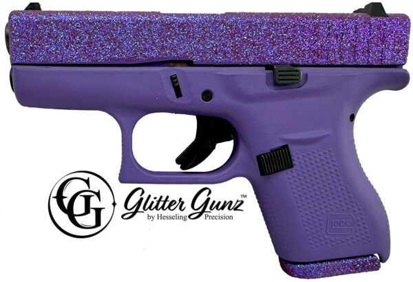 GLOCK 42 380ACP 3.25 GLITTER GUN VOODOO