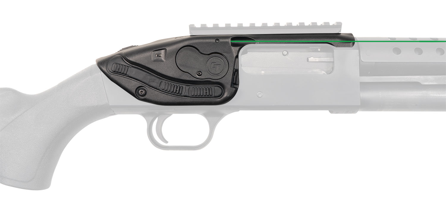 Crimson Trace 0178201 LS-250G Lasersaddle Green Laser Sight Black Mossberg Shockwave/500/590