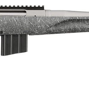 Ruger 46907 American Rifle Gen II Full Size 400 Legend 5+1 20" Cobalt Cerakote Threaded Barrel, Picatinny Rail Steel Receiver, Gray Splatter Adjustable Synthetic Stock