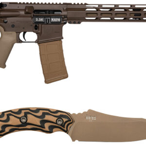 Diamondback DB175AK131 DB15  Sports South Exclusive 5.56 NATO 30rd 16" Black Nitride 7075-T6 Aluminum Receiver 15" M-LOK Handguard Brown Flat Dark Earth Magpul Grip