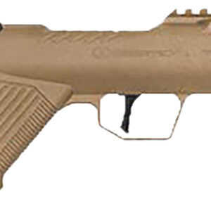 Desert Tech TRKRF2218FDE TREK-22  Flat Dark Earth Compact 22 LR 18" Free Floating Steel Barrel, Picatinny Rail Receiver, M-LOK Handguards, Fixed Polymer Stock, Suppressor Ready