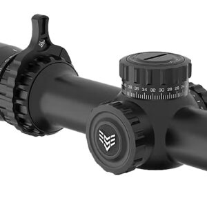 Swampfox Optics THK14241-GB Tomahawk II Black 1-4x24mm 30mm Tube BDC Green Reticle