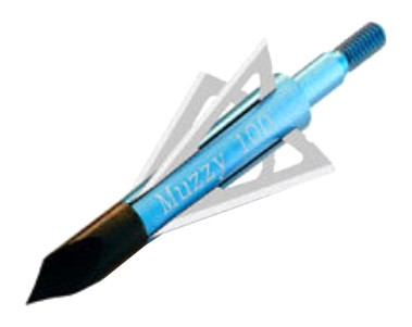 MUZZY BROADHEAD STANDARD - 4-BLADE 100GR 1" CUT 6PK