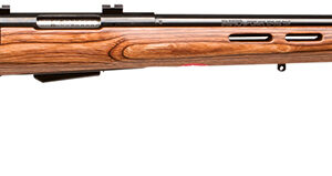 Savage Arms 19141 25 Lightweight Varminter-T 22 Hornet 4+1 Cap 24" Matte Black Rec/Barrel Natural Brown Laminate Fixed Thumbhole Stock Right Hand (Full Size) with Detachable Box Magazine
