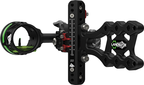 AXCEL LANDSLYDE SIGHT AV-41 - 1 PIN .019 GREEN NON-DAMPENED