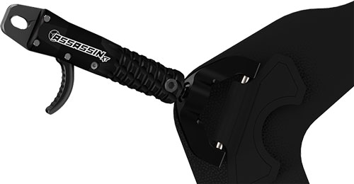 T.R.U. BALL BONE COLLECTOR - ASSASSIN RELEASE VELCRO BLK LG