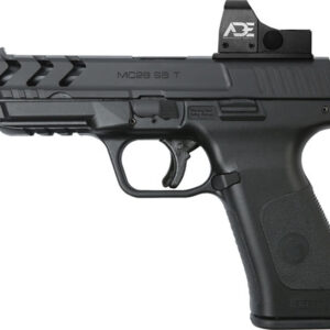 GIRSAN MC28SA 9MM ADJ. SGT - W/OPTIC 17-SHOT BLACK POLY