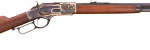 CIMARRON 1873 SHORT RIFLE - 44/40 20"OCTAGON CC/BLUED WAL