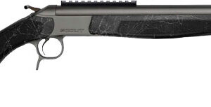 CVA SCOUT TD 350 LEGEND 20" - W/RAIL TUNGSTEN/BLK WEB