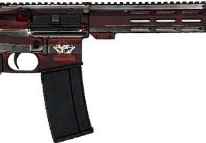 Great Lakes Glfa AR15 Battleworn 223 Wylde 5.56 NATO/.223 Rem AR-Style Rifle, 16" Barrel
