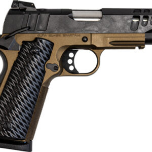 GLFA 1911 PISTOL 45ACP 4.25" - FS BLACK SLIDE BRONZE FRAME