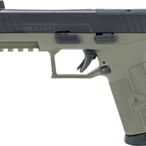 IWI MASADA 9MM 4.6" THREADED - BBL 3-DOT ORP 2-10RD MAG ODGRN