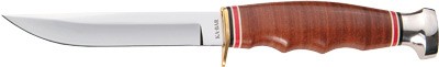 KA-BAR HUNTER - 4" W/LEATHER SHEATH