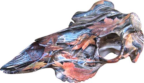 MOUNTAIN MIKE'S FALL CAMO DEER - SKULL MASTER KIT W/POSITIONER