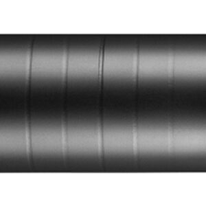 Dead Air WOLFMAN Wolfman Modular 9mm Luger 1.61" Black Cerakote 17-4 Stainless Steel 1/2"-28 tpi