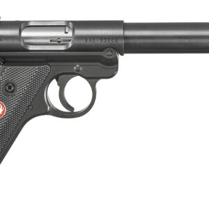 Ruger 40178 Mark IV Target Sports South Exclusive 22 LR 10+1 5.50" Blued Steel/Threaded/Bull Barrel, Blued Steel Slide & Aluminum Frame, Black Checkered Polymer Grips