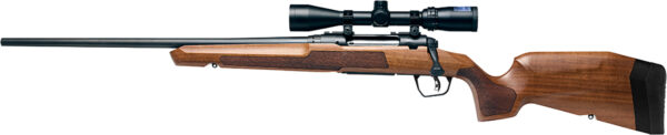 Savage Arms 32272 Axis 2 XP Combo 7mm-=08 Rem 4+1 22" Matte Black Sporter Barrel & Drilled & Tapped Carbon Steel Receiver, Ergonomic Hardwood Stock, Left Hand, Boresighted 3-9x40mm Scope