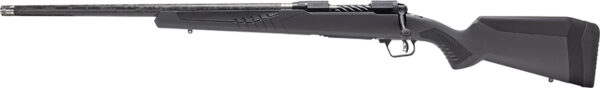 Savage Arms 58322 110 UltraLite 7mm BC 4+1 20" Carbon Fiber Threaded Barrel, Black Melonite Drilled & Tapped Stainless Steel Receiver, Adj AccuStock Gray Synthetic Stock, Left Hand