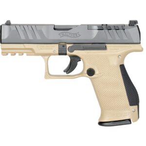 WALTHER ARMS PDP 9MM CPT 4" BLK/TAN OR 10+1