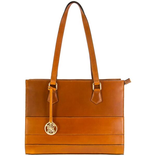 Rugged Rare S&W Structured Handbag Concealed Carry Purse Tan