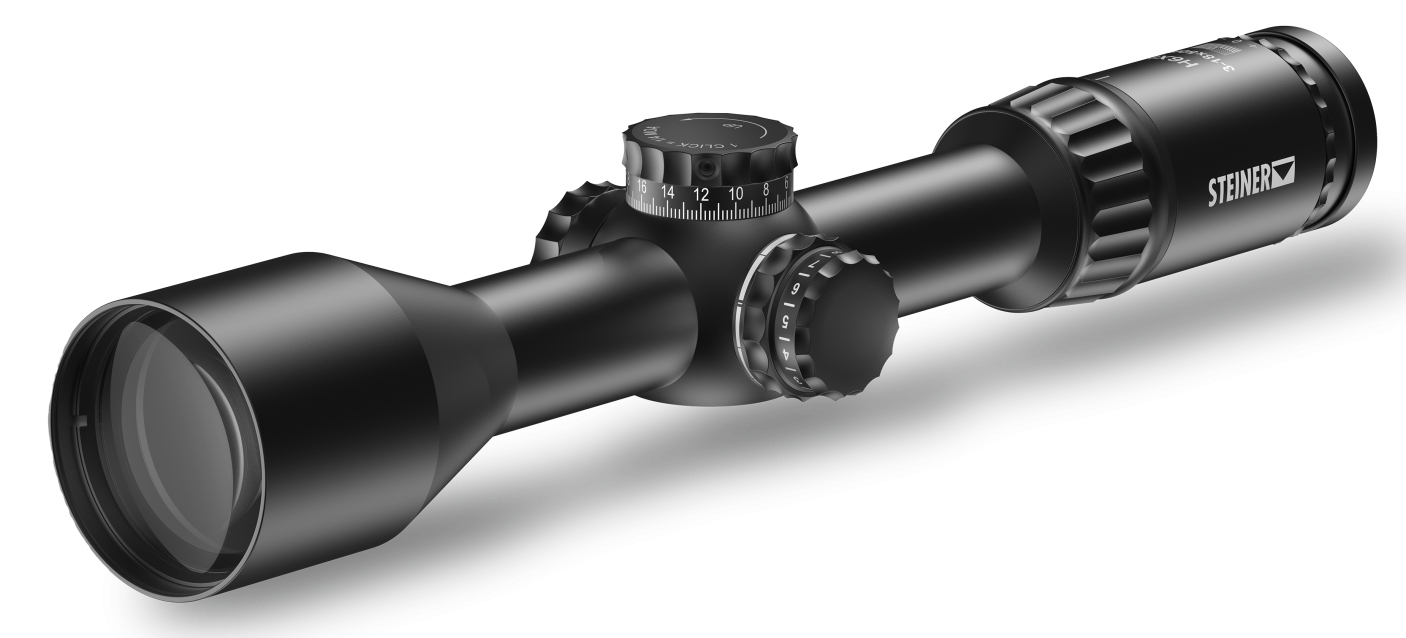 STEINER H6Xi RIFLE SCOPE 3-18X50 MHR-MOA FFP 30MM