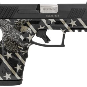 GX2 9mm 3.38" Blk/Eagle Engraved Grip  (2) 10rd