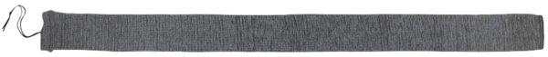 Allen 13105 Oversized Gun Sock  Black/Heather Gray, Silicone Treatment & Drawstring Closure Fits Guns w/Large Scopes up to 52"