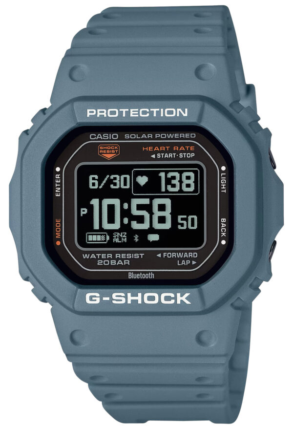 G-shock/vlc Distribution DWH56002 G-Shock Move Series Fitness Tracker Blue/Gray Size 145-215mm