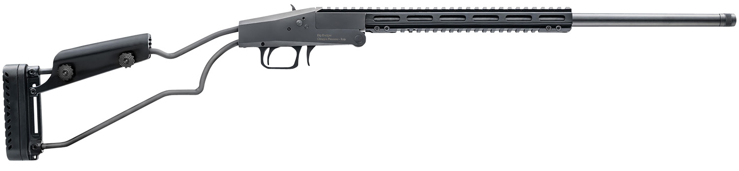 Chiappa Firearms CF500271 Big Badger  350 Legend 1rd 20" Threaded, Black, M-LOK/Picatinny Handgaurd, Wire Stock with Adj. Comb