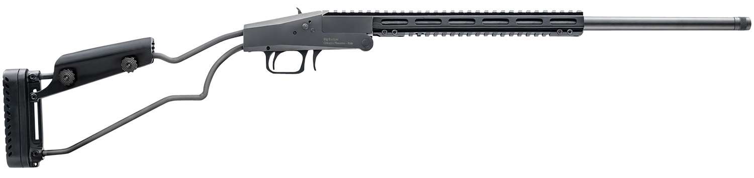 Chiappa Firearms CF500272 Big Badger  30-30 Win 1rd 20" Threaded, Blued, M-LOK/Picatinny Handgaurd, Wire Stock with Adj. Comb
