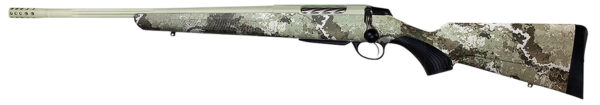 Tikka JRTXVA416 T3x Lite 308 Win 3+1 20" Fluted/Threaded, Desert Verde Cerakote Barrel/Rec, Veil Alpine Synthetic Stock, Interchangeable Grip, Muzzle Brake Left Hand