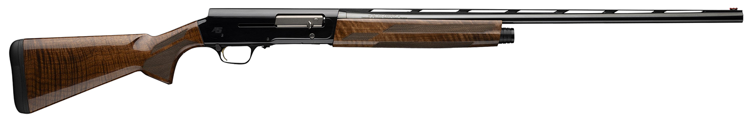 Browning 0118006004 A5 Hunter 20 Gauge Semi-Auto 3" 4, 2 3/4" Shells 28" High Gloss Blued Vent Rib Barrel, Gloss Black Anodized Aluminum Receiver, Adjustable LOP & Shim Gloss Turkish Walnut Wood Stock