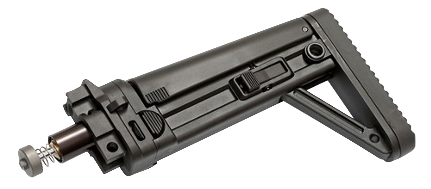 B&T Firearms 361639 MBT Folding Stock  Black Polymer Fits APC 9/40/45 Includes Hydraulic Buffer