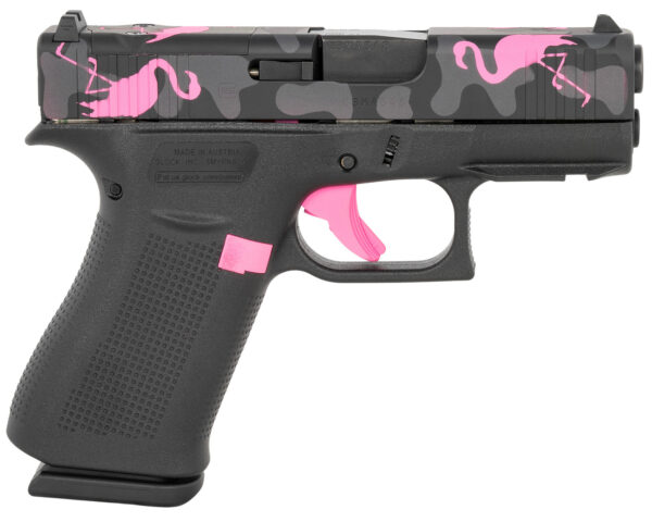 Glock PX4350204FRMOSMM G43X MOS Sub-Compact 9mm Luger 10+1 3.41" GMB Barrel, MOS Cut/Serrated Steel Slide,  Polymer Frame w/Picatinny Rail Textured Polymer Grip, Forced Reset Trigger, Ambidextrous